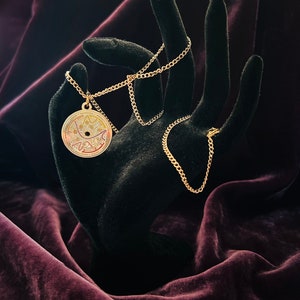 Collana con pendente Albero della saggezza in oro immagine 2