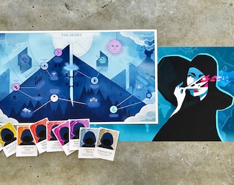 The Artist's Dream: the Posters and Stickers Bundle