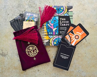 The Hierophant's Bundle (two tarot decks + colouring book)