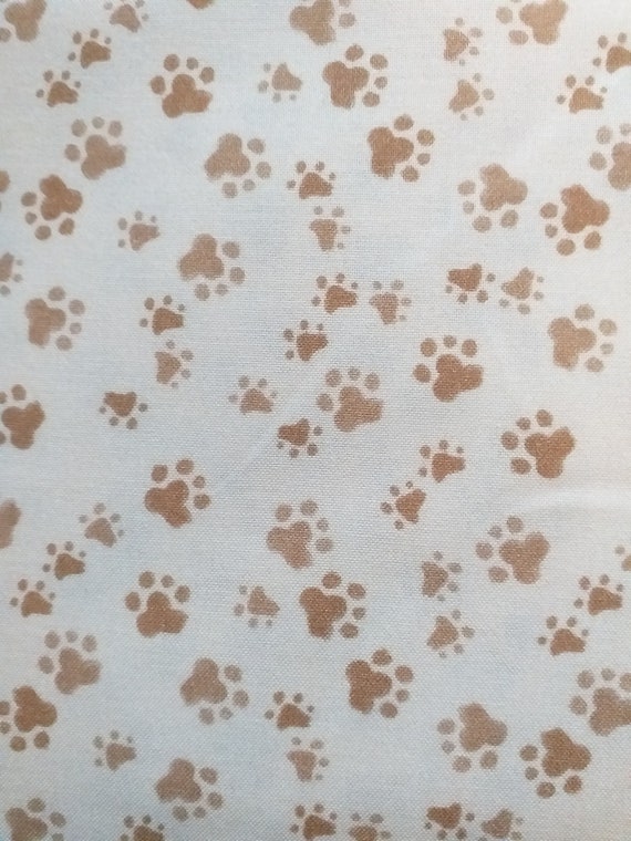 Hund Baumwollstoff Mit Pfoten Patchwork Stoff Baumwolle Hund Hunde