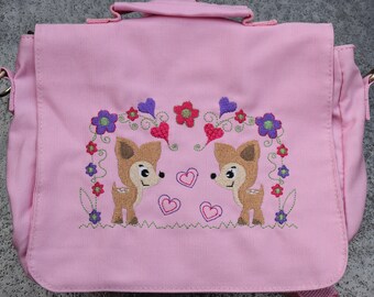 Kindergartentasche /-rucksack "Rehe"