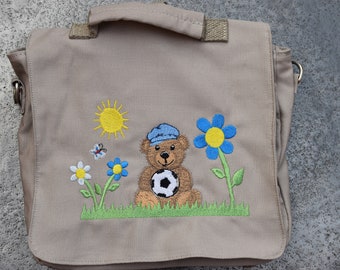 Kindergartentasche /-rucksack "Teddy Ball"
