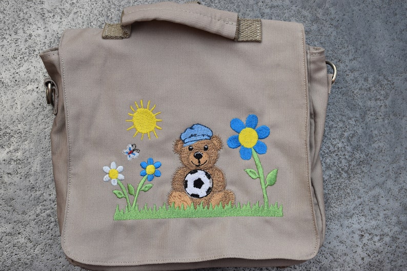 Kindergartentasche /rucksack Teddy Ball Bild 1