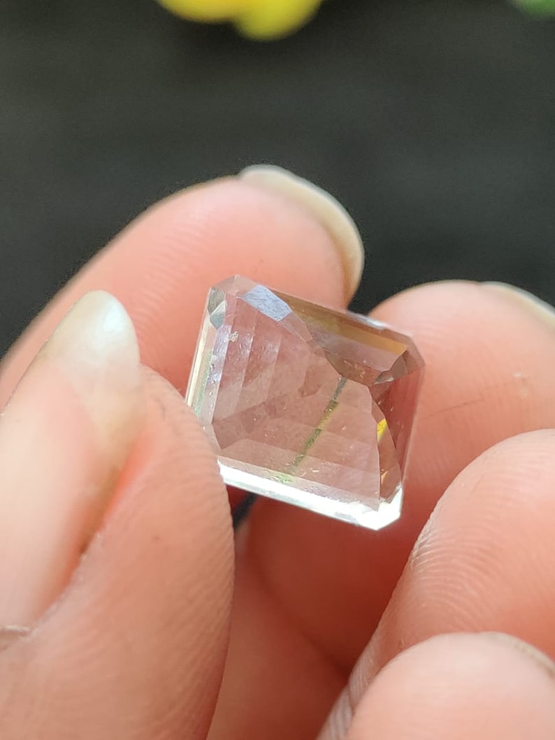 Satyaloka Azeztulite Quartz Crystal Gemstone 5 Carat Record Etsy