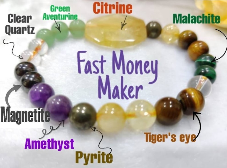 Fast Money Maker Bracelet Etsy