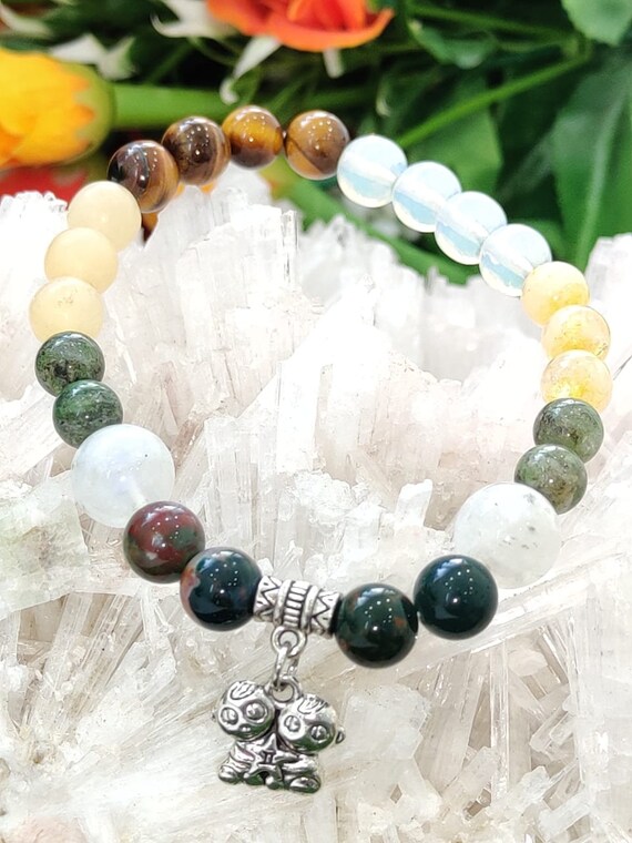 Gemini stone deals bracelet
