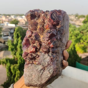 Rare Auralite 23 Crystal Point: Roter Hämatit Altarstein (3352 Gramm)