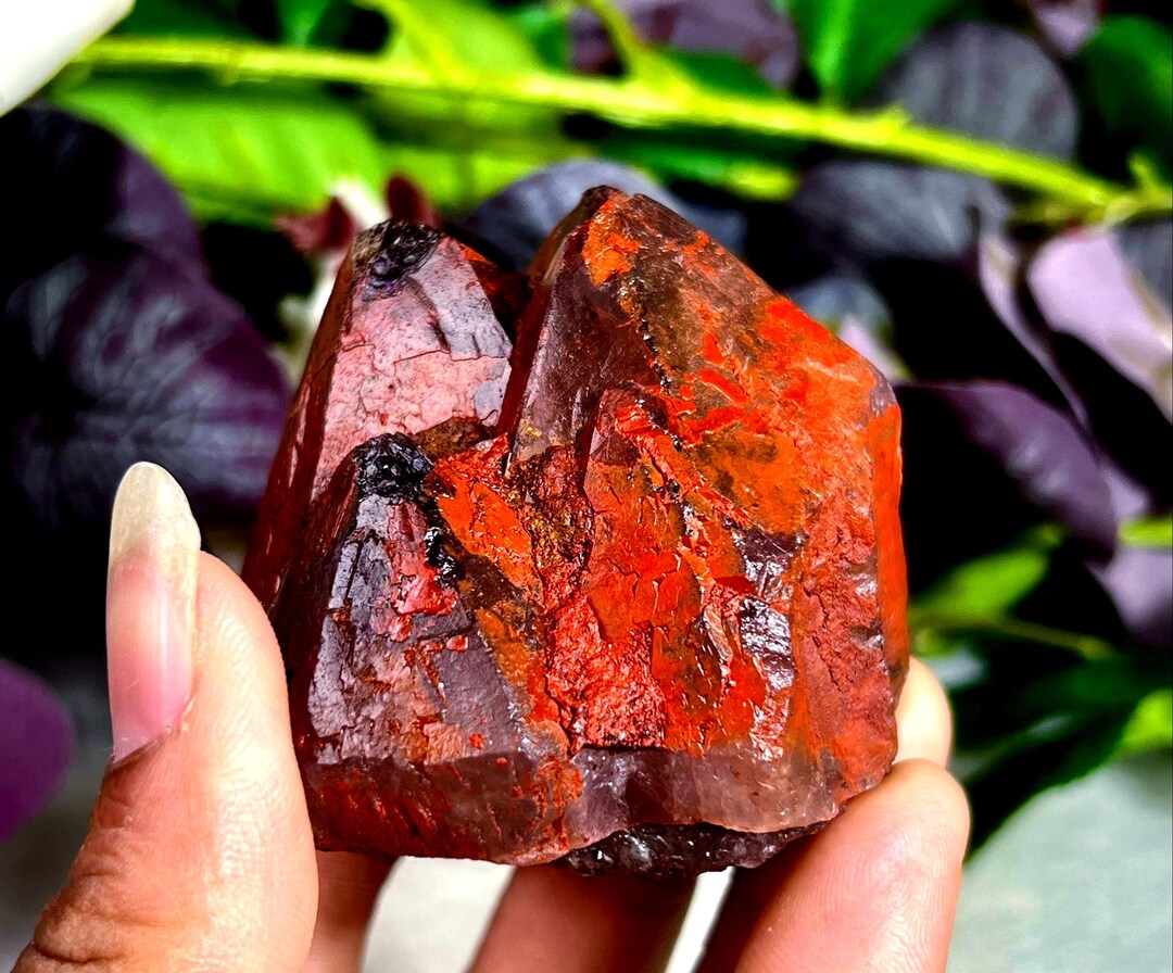 Royal Collection Auralite 23 Stone Point: Red Hematite Metaphysical ...