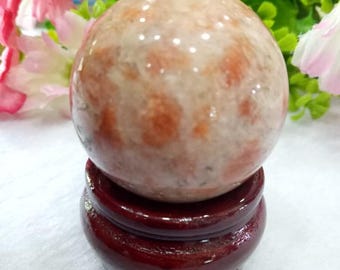 ブラックムーンストーン スフィア 408グラム 67mm - Etsy 日本