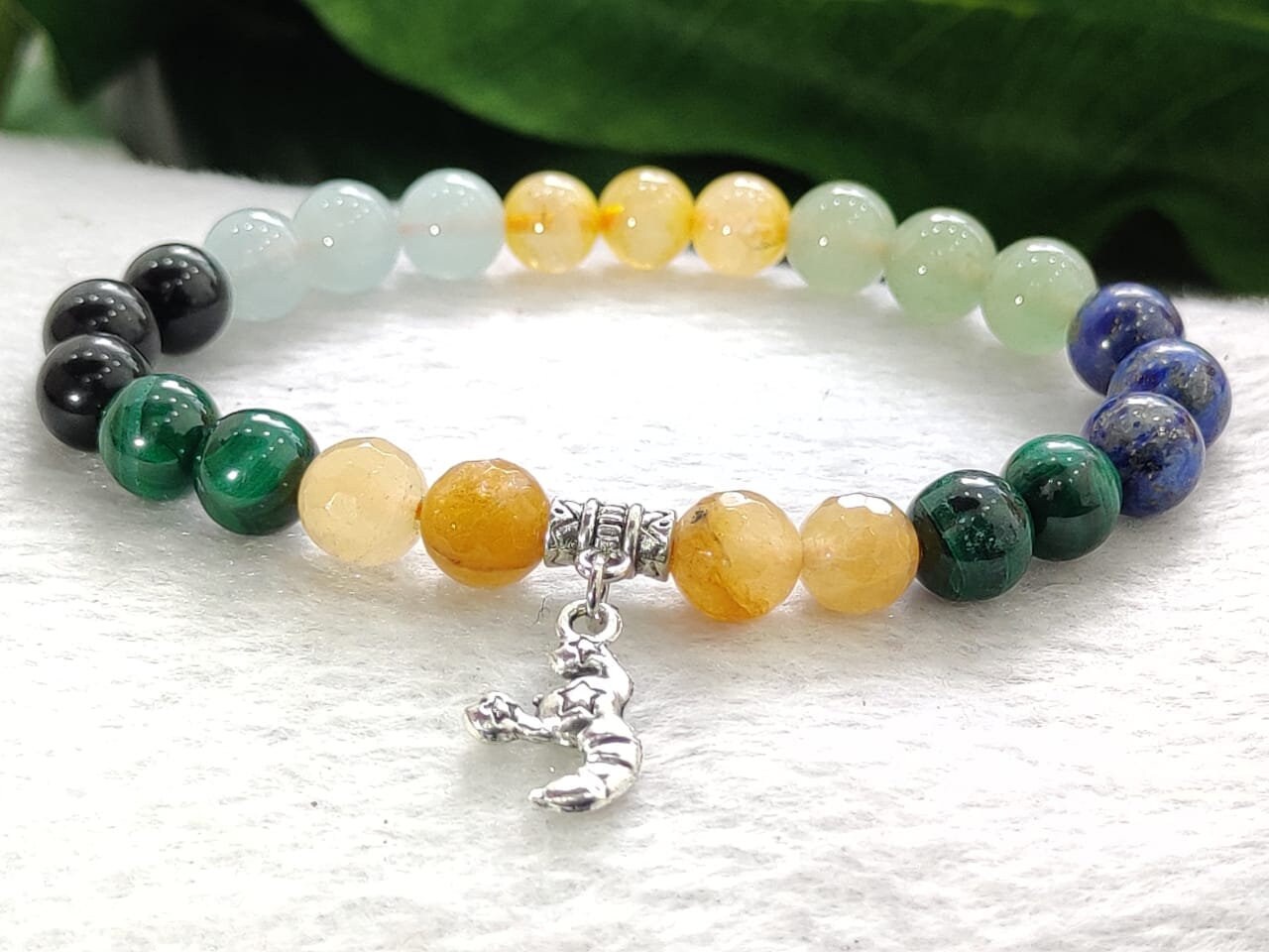 Crystal Stone Bracelet for Scorpio Zodiacsign