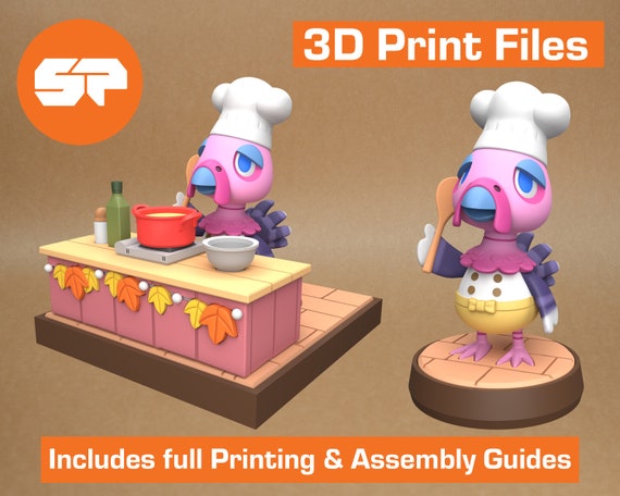 Animal Crossing Franklin 3D Model STL File for 3d Printing - Etsy Animal Crossing Franklin 3D Model STL File for 3d Printing - Etsy
