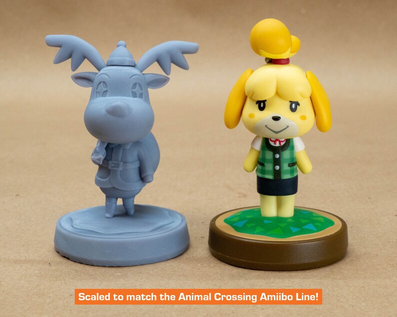 Animal Crossing Jingle 3D Model STL File for 3d Printing Etsy