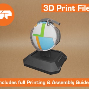Borderlands Maliwan Grenade 3D Model STL File for 3D Printing 3D ...