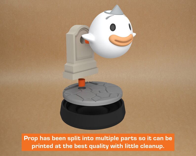 Animal Crossing Wisp 3D Model STL File for 3d Printing 3d Printable