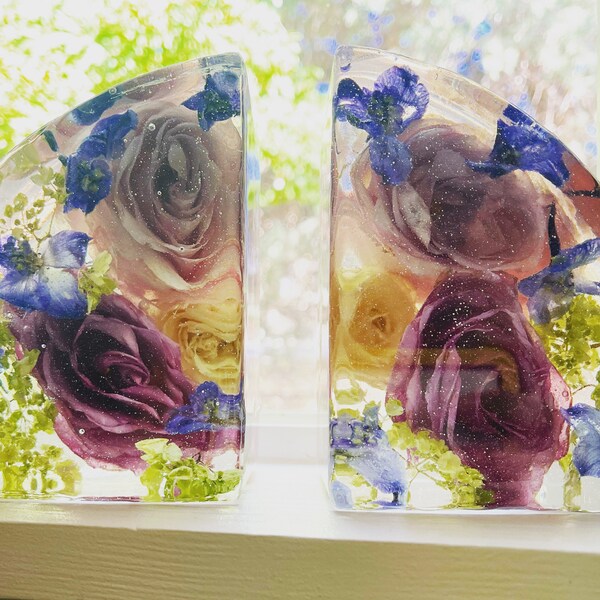 Epoxy Flower Saving Etsy