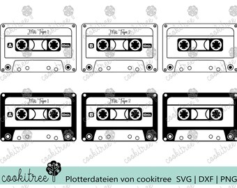 Plotter File Plot dxf svg png Cassette Music Cassette Audio Cassette Audio Music Tape Song Songs Cassette Player Retro