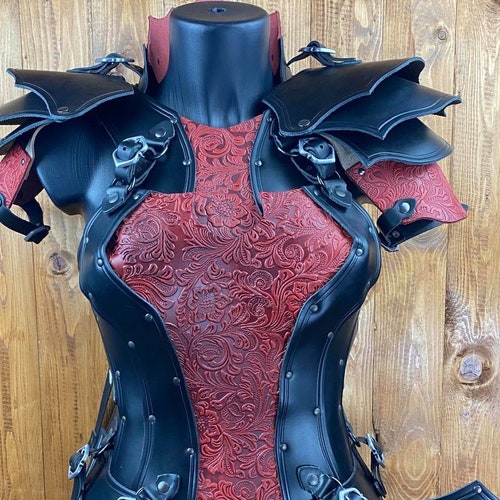 LILITH Leather Female Armor Set Perfect for Role Play Cosplay Etsy