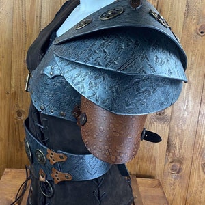 Leather Barbaric Female Armor Perfect for Cosplay and Role Play - Etsy