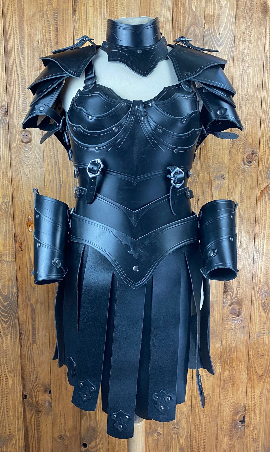 LILITH Leather Female Armor Set Perfect for Role Play Cosplay - Etsy