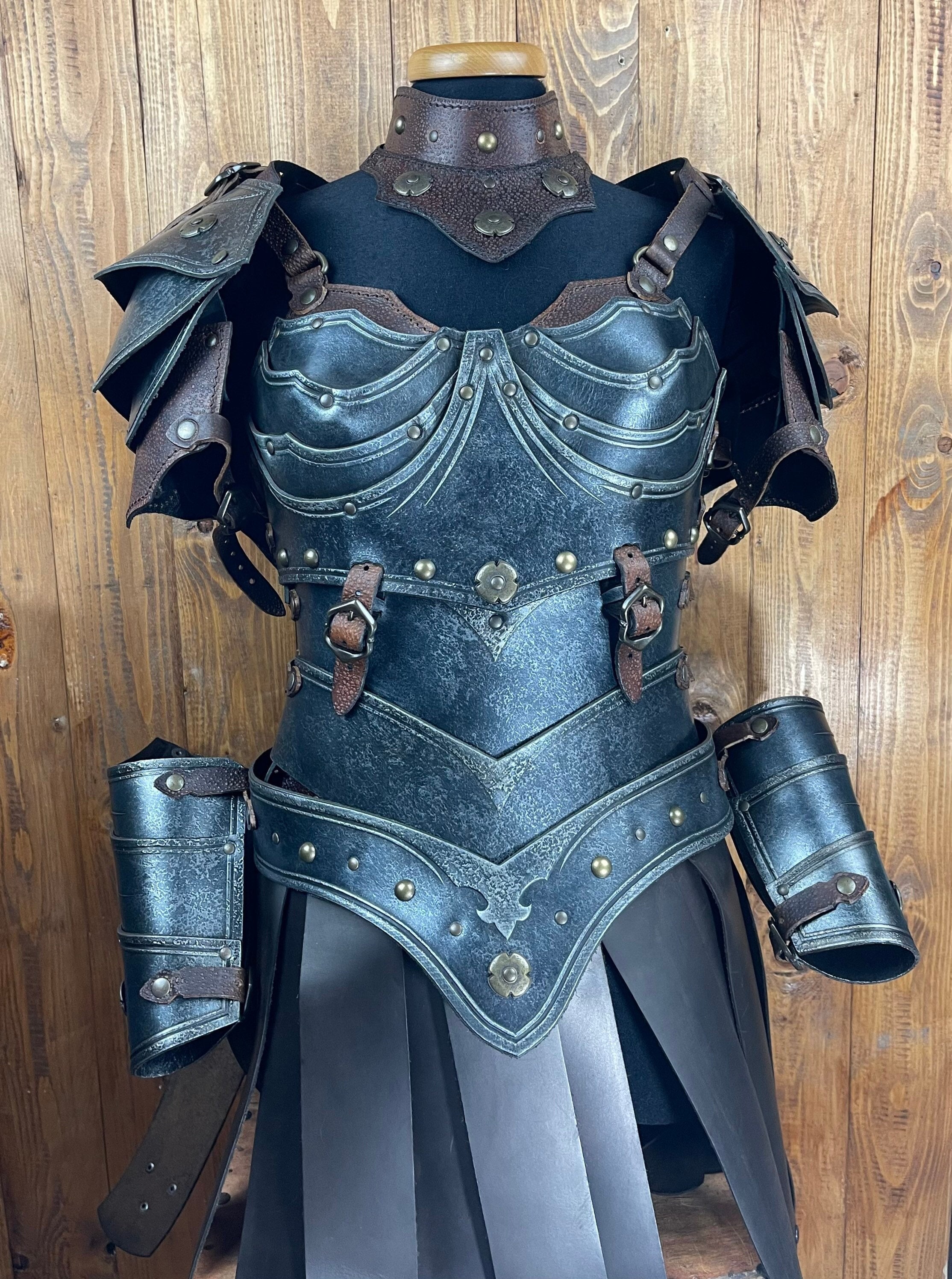 LILITH Leather Female Armor Set Perfect for Role Play Cosplay and  Theatrical -  Canada