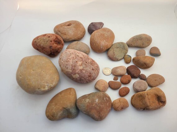 Large 40grey/brown Flat Rocks, 3 Inchs to 4 Inches Flat Medium Rocks, Cairn  Stones, PNW, Wedding Stone, Beach Rocks, Mother Nature,ooak,rock 