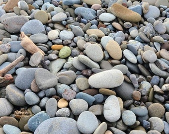 HUGE 10 flat rocks, 6 inchs to 7 inches flat medium rocks, cairn stones, PNW, wedding stone, beach rocks, mother nature,ooak,rock