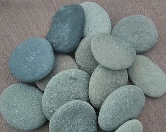 Free shipping 75 flat rocks, 2 inchs to 3 inches flat medium rocks, cairn stones, PNW, wedding stone, beach rocks, mother nature,ooak,rock