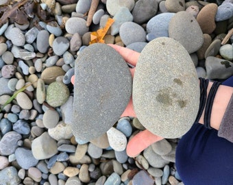 20 flat rocks, 4 inchs to 5 inches flat medium rocks, cairn stones, PNW, wedding stone, beach rocks, mother nature,ooak,rock large stone