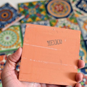Mexico Fliesen 10x10 talavera buntes patchwork set handgemacht rustikal