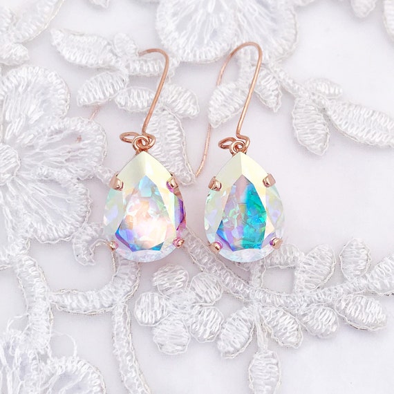 Aurora borealis earrings clearance