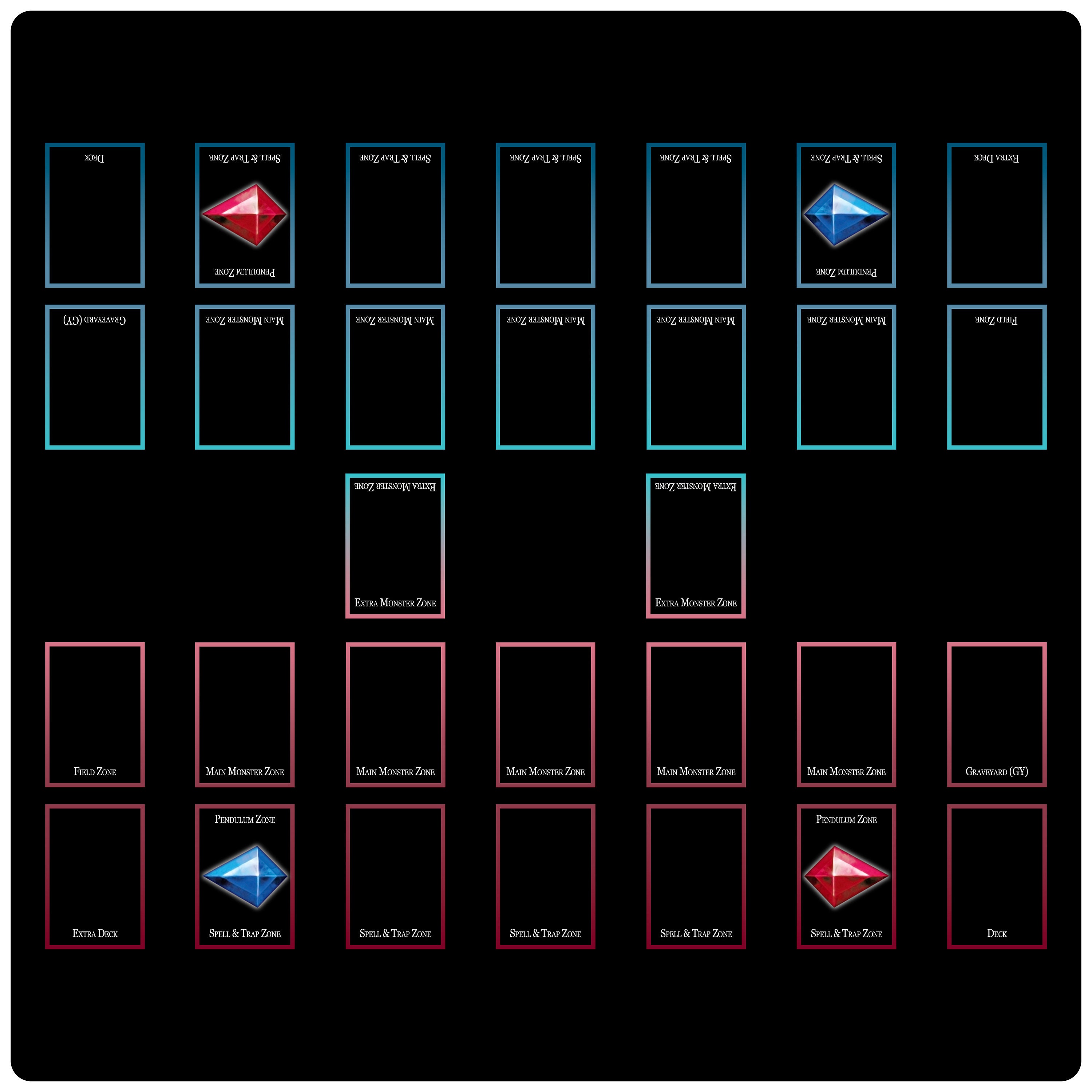 Yugioh TCG 2 Player Red and Blue Playmat - Neoprene Mat - Etsy Yugioh TCG 2 Player Red and Blue Playmat - Neoprene Mat - Etsy