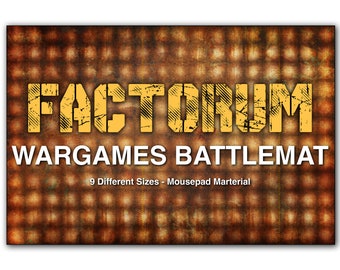 Tapete de batalla de Wargaming Industrial Urban Future - Tapete de neopreno - Varios tamaños