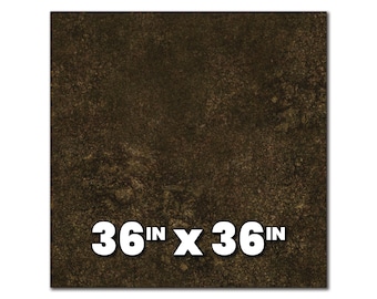36" x 36" Heavy Mud Wargaming Battlemat - Neoprene Mat