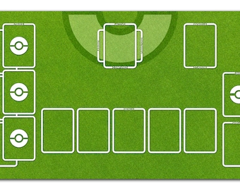 Pokemon TCG Stadium Playmat - Neoprene Mat - Etsy