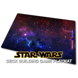 Tappetino da gioco per 2 giocatori - Star Wars - The Deck Building Game - Tappetino da gioco per 2 giocatori - Neoprene - tappetino per mouse