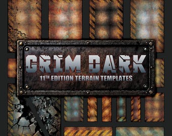 Grim Dark 11th Edition Terrain Templates