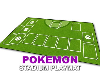 Pokemon TCG Stadium Playmat - Neoprene Mat - Etsy UK
