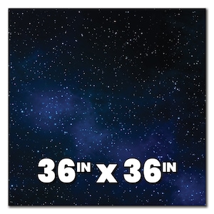 36" x 36" Space Batt, Sternenstaub, Neopren, Mausmatte, Star Wars, X-Wing, Batfleet Gothic, Billion Suns, Kommandant der Dropfleet