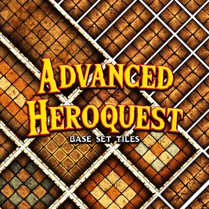 HeroQuest - Dungeon Tiles - Basis Set - Neoprenmatten