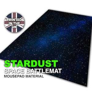 Space Battlemat - Stardust - Multiple Sizes - Mousemat Material - Neoprene - Star Wars - X-Wing