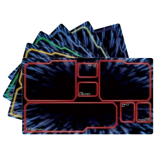 Star Wars Unlimited Playmat - 24" x 14" Neoprene Mat - Hyperspace Aspects - Aggression - Cunning - Command - Vigilance - Heroism - Villainy
