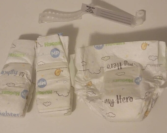 Micro Preemie Diapers for Reporn Etsy