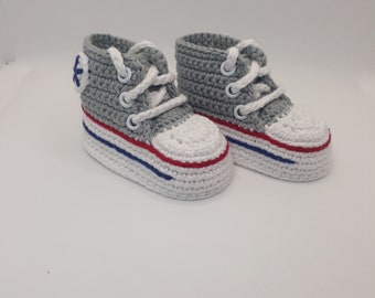 Clothes & Shoes for Baby, Sneakers for Girls and Boys, Baby Shoes, Stone Grey from 8.5-10.5 cm