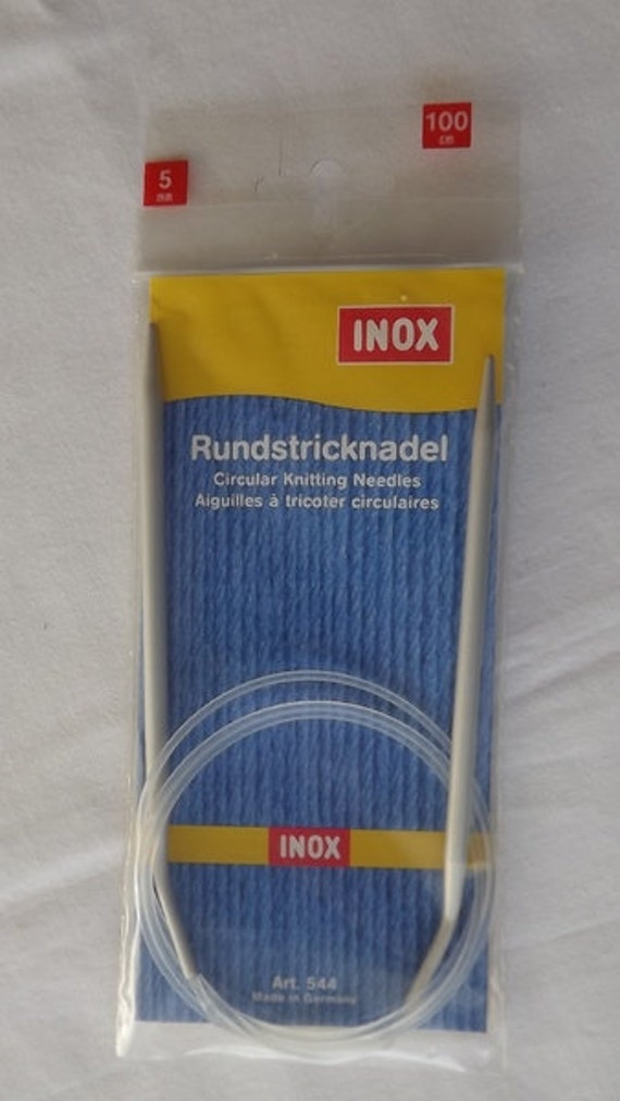 Knitting needles Circular knitting needle INOX 5mmx100cm