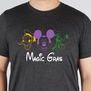 Mickey Donald Goofy Magic Gras Disney Shirt, Disney Mardi Gras Shirt, WDW Shirt, Disney World Shirt, Epcot Shirt, Disney Gras Shirt