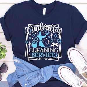 Cinderella Cleaning Service Shirt, Funny Cinderella Shirt, Cinderella Shirt, Disney Princess Shirt, Disney Shirt, Disney Mashup Shirt