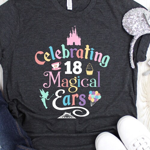 Disney Birthday UNISEX Shirt, Celebrating Magical Ears Disney Shirt, Disneyland Shirt, Birthday Shirt, Kids Disney Birthday Shirt
