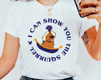 I Can Show You The Squirrel Shirt, Dug Up Shirt, Funny Disney Shirt, Aladdin Shirt, Magic Carpet Shirt, Disney Dad Shirt, Disney World Shirt