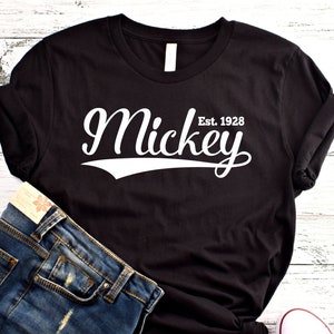 Mickey Mouse UNISEX SHIRT, Disney Shirt, Mickey Established Shirt, Adult Disney Shirt, Funny Disney Shirt, Dad Disney Shirt