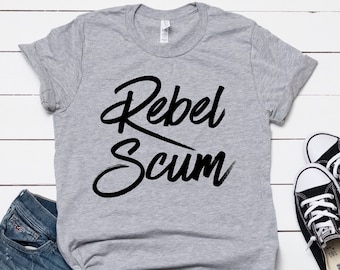 Rebel Scum UNISEX SHIRT, Disney Shirt, Star Wars Shirt, Jedi Shirt, Adult Disney Shirt, Funny Disney Shirt, Dad Disney Shirt